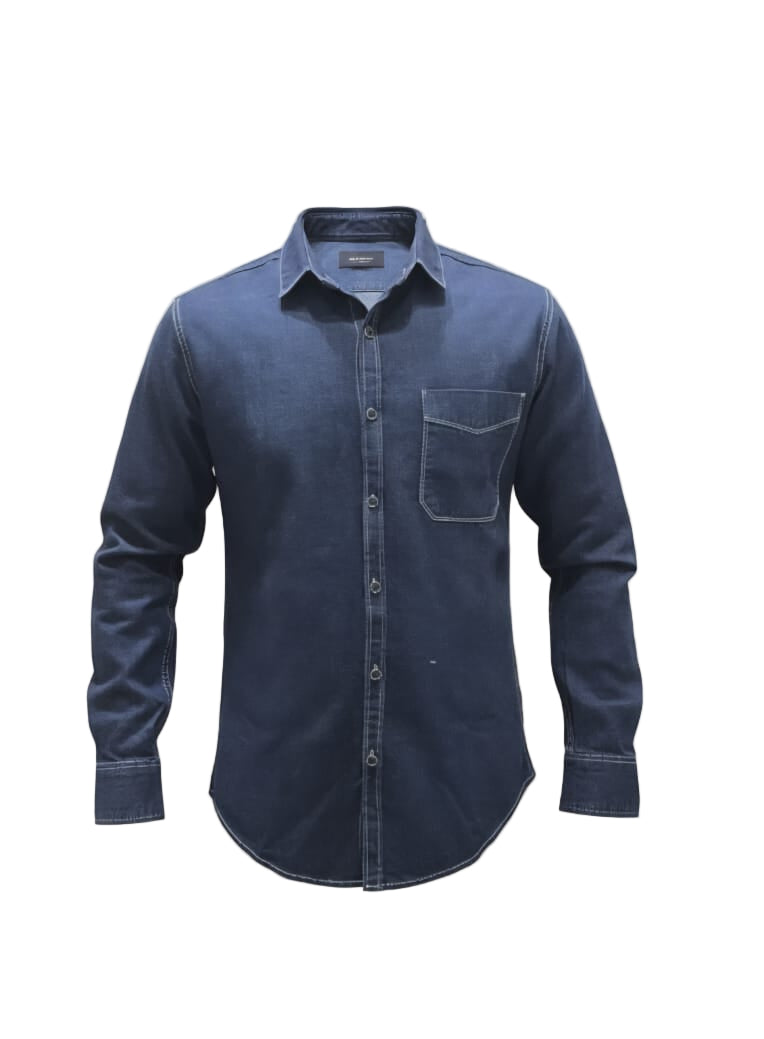 Men’s Slim Fit Denim Shirt DS-DB01