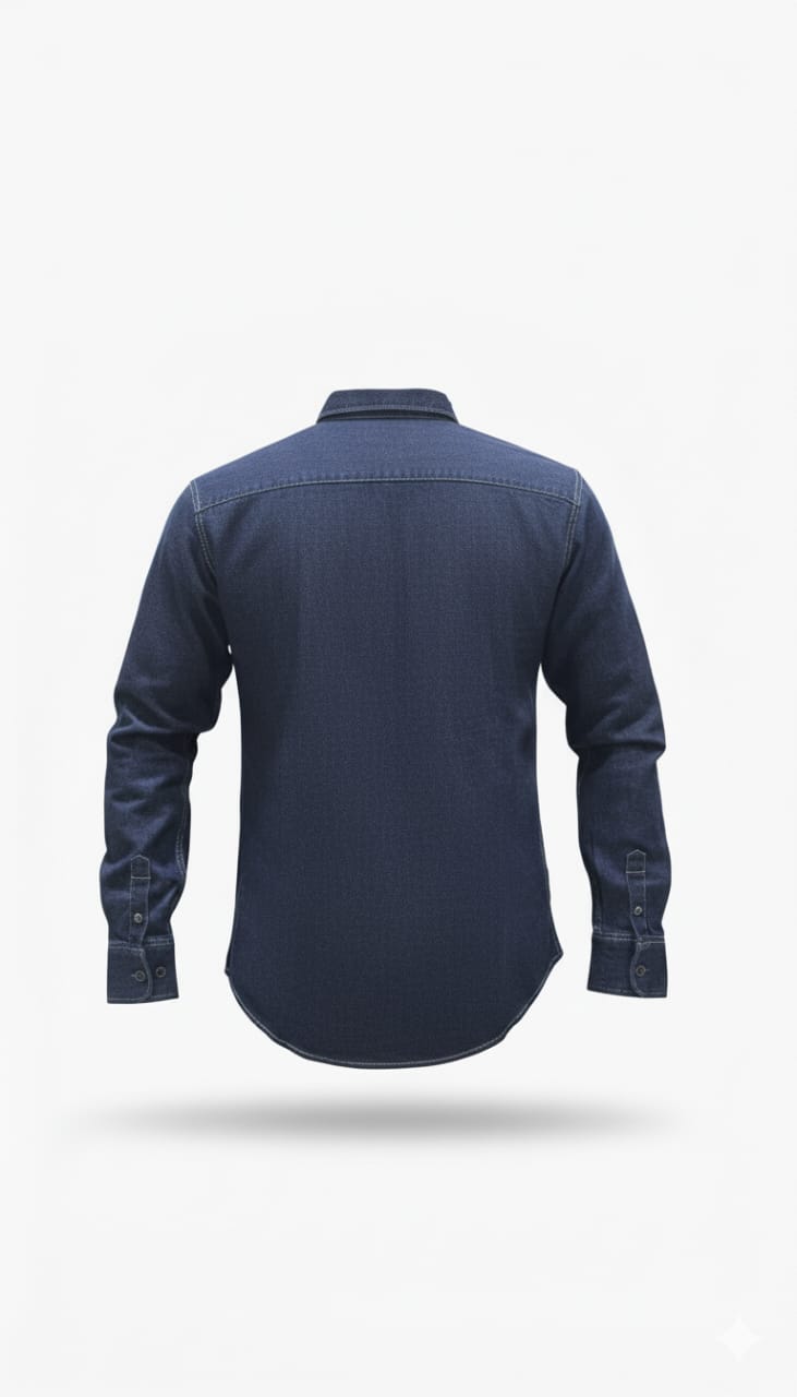 Men’s Slim Fit Denim Shirt DS-DB01