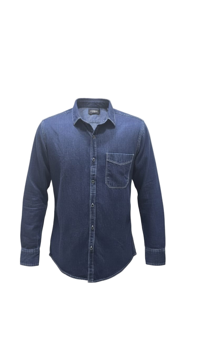 Men’s Slim Fit Denim Shirt DS-DBL01