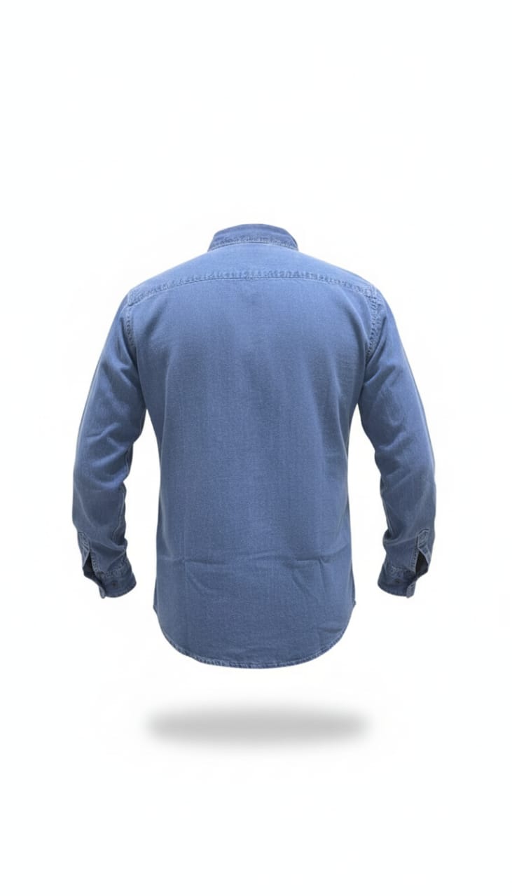 Men’s Slim Fit Denim Shirt DS-MB01